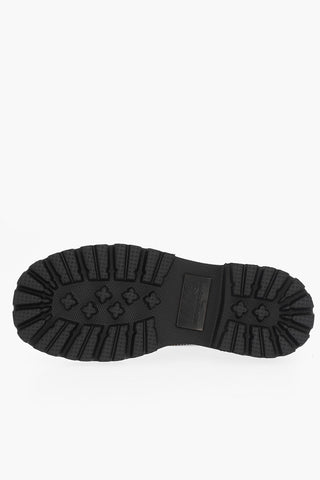 MM6 Scarpe Derby in Pelle effetto Vintage 5cm