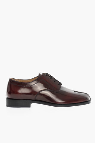 MM22 Patent Leather TABI Derby Shoes