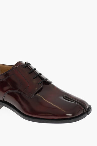 MM22 Patent Leather TABI Derby Shoes