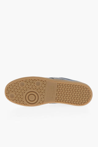 MM22 Leather Low Top Sneakers with Suede Details