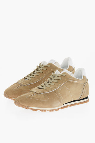 MM22 Suede Low-Top Sneakers