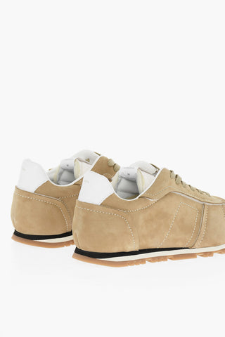 MM22 Suede Low-Top Sneakers