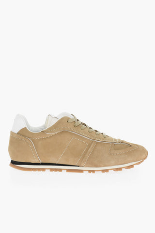 MM22 Suede Low-Top Sneakers