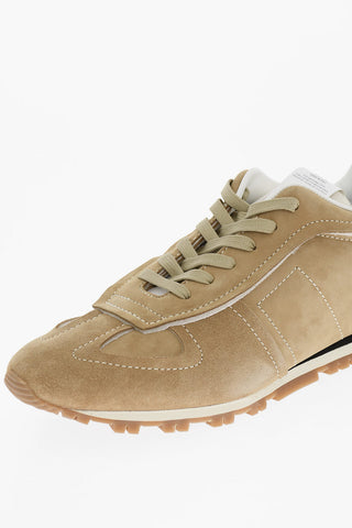 MM22 Suede Low-Top Sneakers