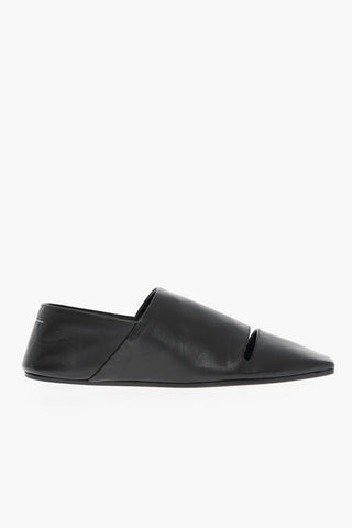 MM6 Mocassini in Pelle con Dettaglio Cut-Out