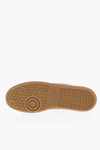 MM22 Ton On Ton Suede and Leather Low-Top Sneakers