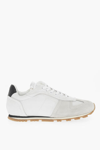 MM22 Suede Low-Top Sneakers