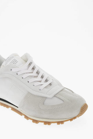 MM22 Suede Low-Top Sneakers