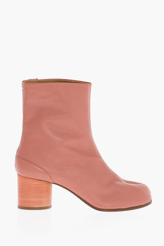 MM22 Trochetto TABI In Pelle con Chiusura Laterale 6cm