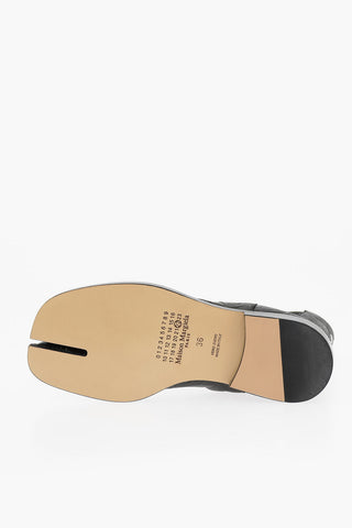MM22 Paper Effect Faux leather TABI Chelsea Boots