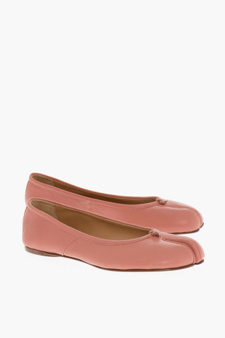 MM22 Leather TABI Ballet Flats