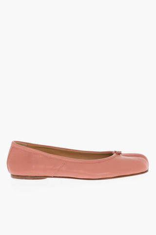 MM22 Leather TABI Ballet Flats