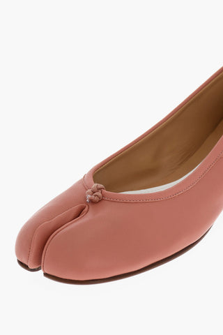 MM22 Leather TABI Ballet Flats