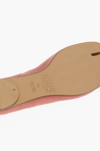 MM22 Leather TABI Ballet Flats