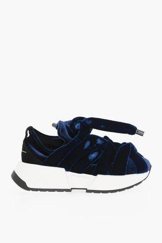 MM6 Sneakers in Velour Intrecciate