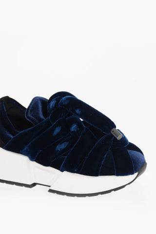MM6 Sneakers in Velour Intrecciate