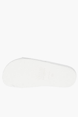 MM6 Glitter Slides with Embossed Logo