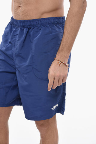 Nylon Swim Shorts with 3-Pockets