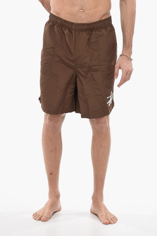 Nylon Swim Shorts with 3-Pockets