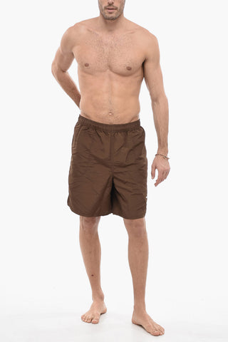 Nylon Swim Shorts with 3-Pockets