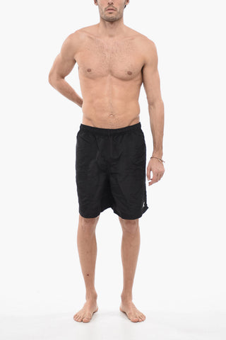 Nylon Swim Shorts with 3-Pockets