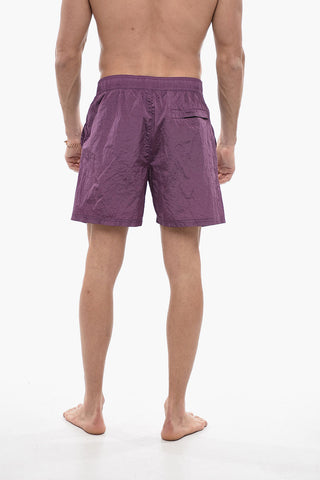 Solid Color Nylon Swimshorts