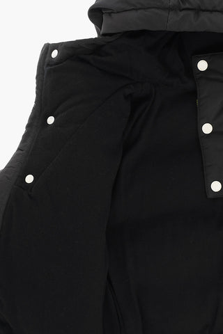 LOGO PRINT PADDED JACKET