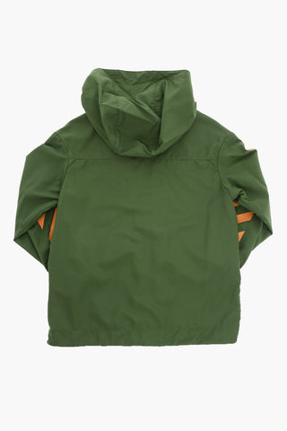 OFF STAMP WINDBREAKER MILITARY ORANGE