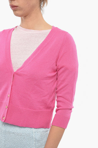 Interchangeable Detail Cashmere KENDALL Cardigan 