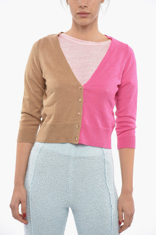 Interchangeable Detail Cashmere KENDALL Cardigan 