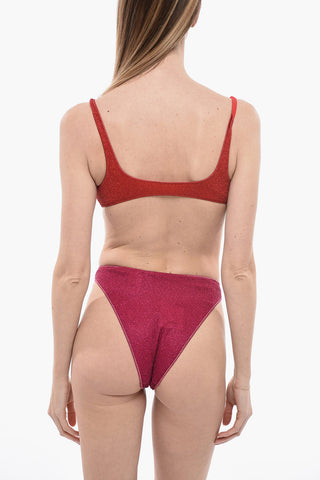 Two-Tone Lurex Bikini