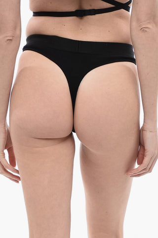 PERMANENT Set 2 Perizomi in Cotone Stretch a Costine