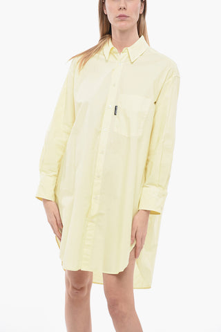 Vestito Camicia GD Con Taschino e Logo Stampato
