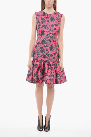 Printed Drop Waist Dress