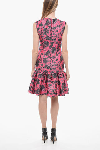 Printed Drop Waist Dress