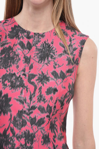 Printed Drop Waist Dress