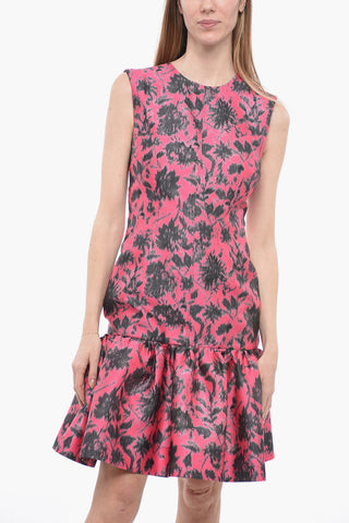 Printed Drop Waist Dress
