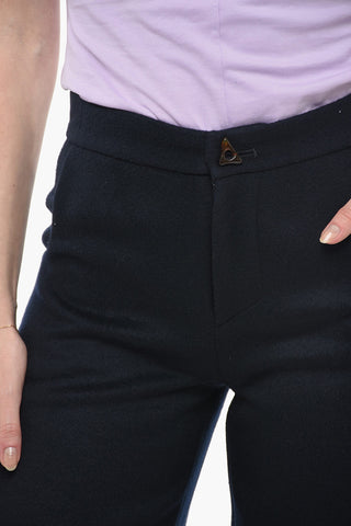 Wollhose HARBOUR Mit Geradem Schnitt