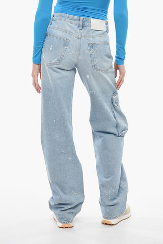 Straight-Fit Jeans TOYBOX Patent Effect 23 cm