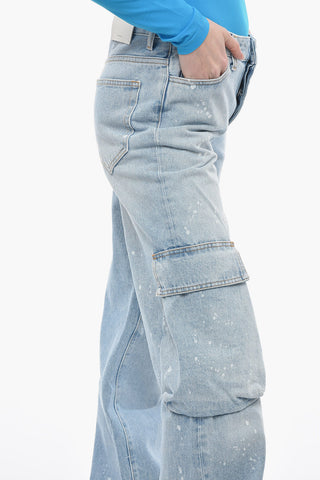 Straight-Fit Jeans TOYBOX Patent Effect 23 cm