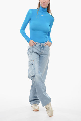 Straight-Fit Jeans TOYBOX Patent Effect 23 cm