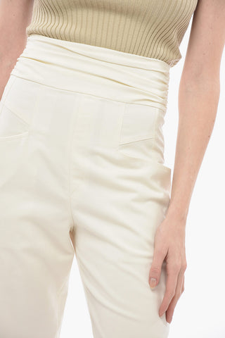 Ruched High-Waisted STODA Pants