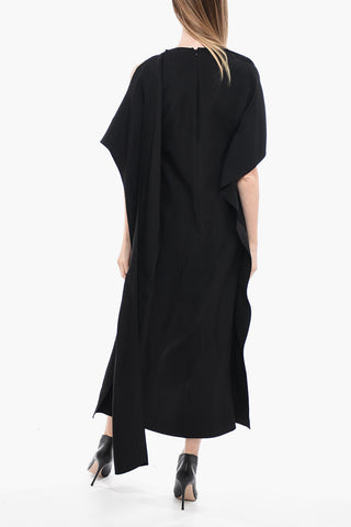 PINK PP Abito a Cappa in Misto Lana con Loose Fit