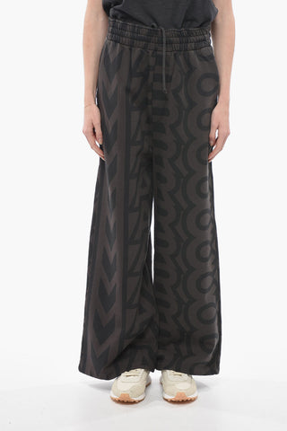 Wide Fit Monogram Joggers