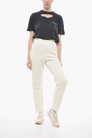 Brushed Cotton INAYAKI Pants With Side Zip