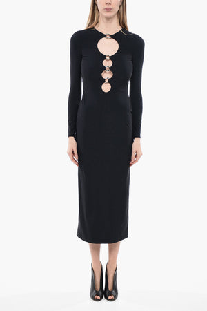 Tubino Cut-out CORINNE con Anelli in Metallo