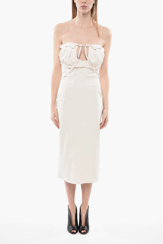 Vestito Midi LA ROBE BIKINI con Dettaglio Lace-up