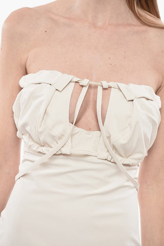 Vestito Midi LA ROBE BIKINI con Dettaglio Lace-up
