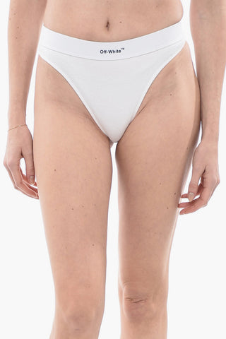 PERMANENT Set of 2 Stretch Cotton Ribbed Thongs