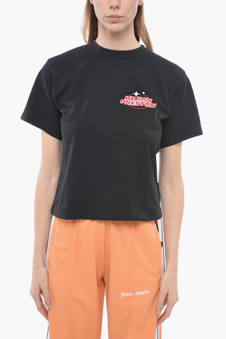 Embroidered Logo Crewneck T-shirt